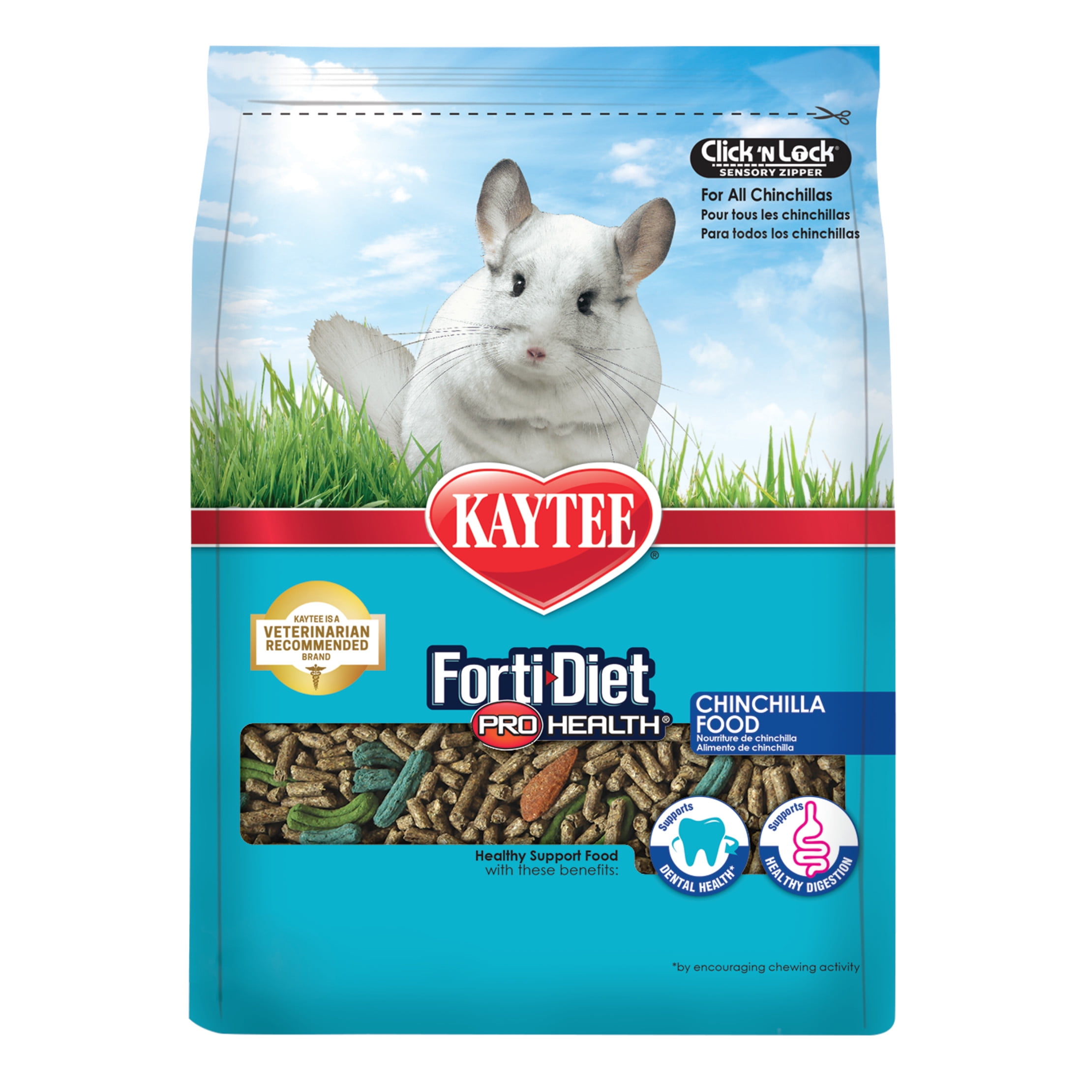 Kaytee Forti-Diet Pro Health Chinchilla Food 25lb