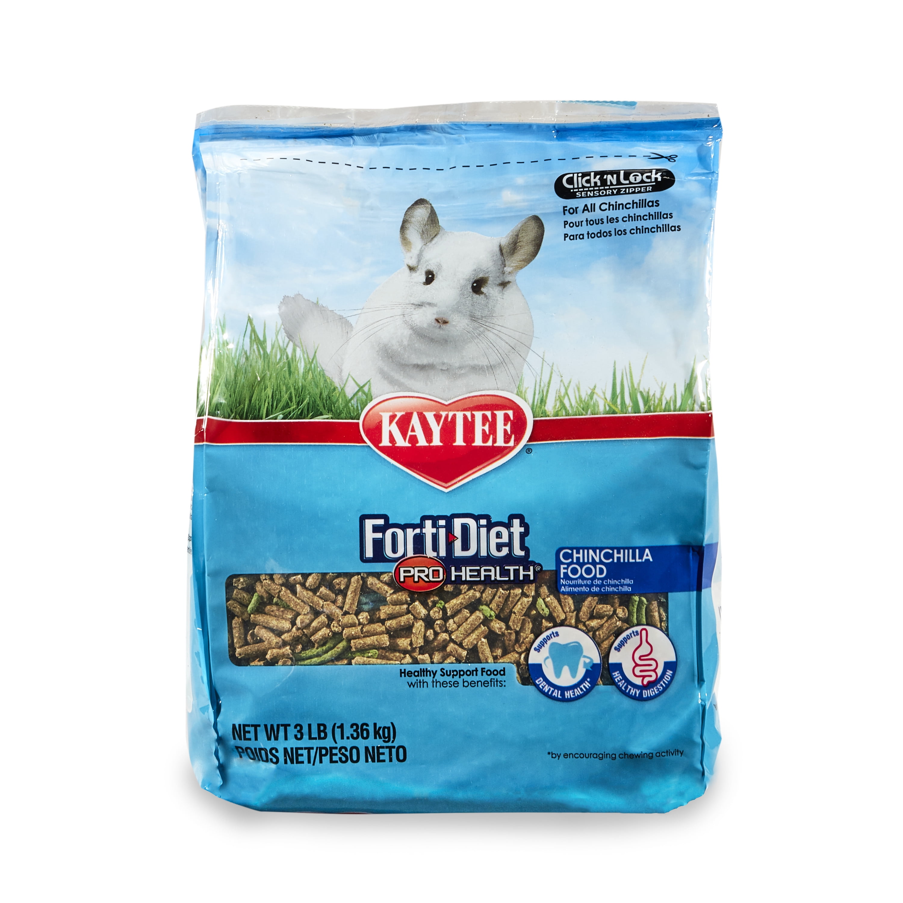 Kaytee Forti-Diet Pro Health Chinchilla Food 3lb