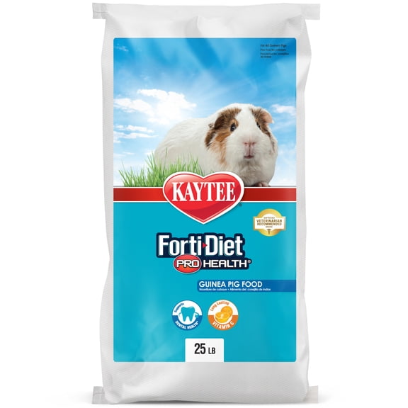 Kaytee Forti-Diet Pro Health Guinea Pig Food, 25 lb