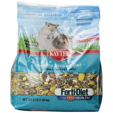 Kaytee Forti-Diet Pro Health Hamster & Gerbil Food 3 lbs