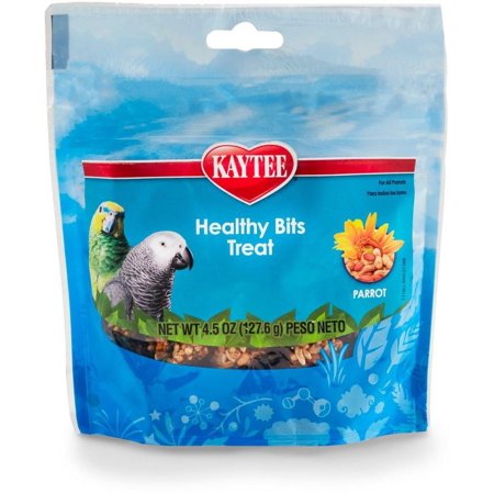 Kaytee Forti-Diet Pro Health Healthy Bits Treat - Parrot & Macaw Bird, Treats Packaged 4.5 oz