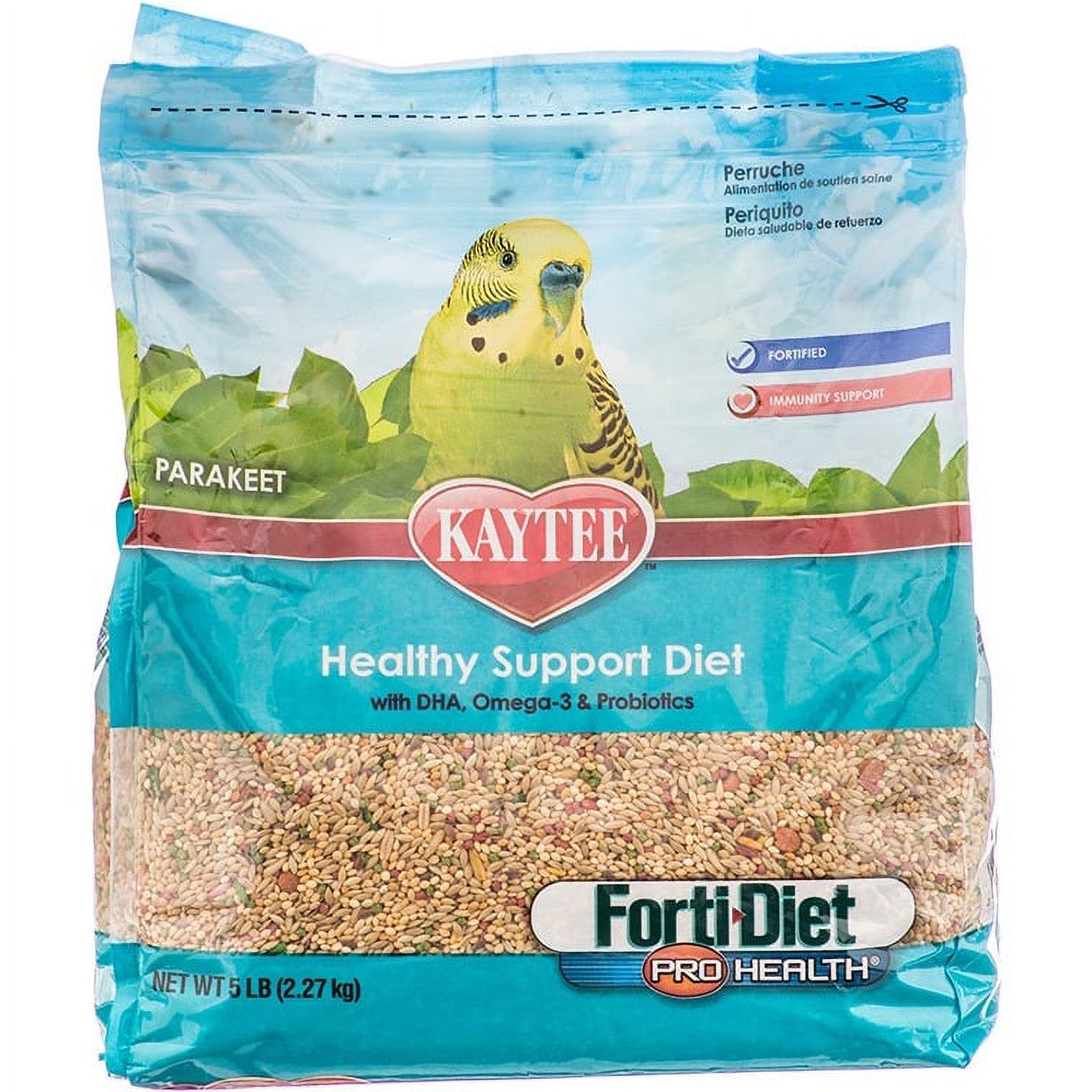 Kaytee Forti-Diet Egg-Cite! Vogelfutter – Für Sittiche & Unzertrennliche, 3 Pfund (ca. 1,36 Kg)