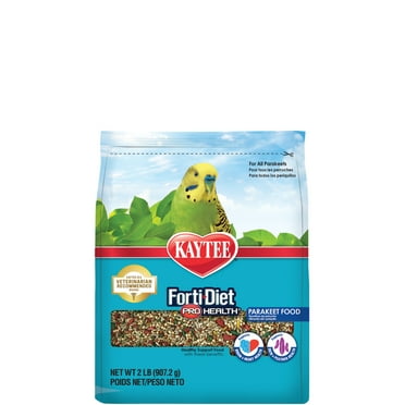 Kaytee Forti-Diet Pro Health Parakeet Bird Food Seed, 2 Pound