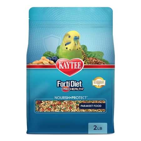 Kaytee Forti-Diet Pro Health Nourish+Protect Parakeet Food 2 pounds