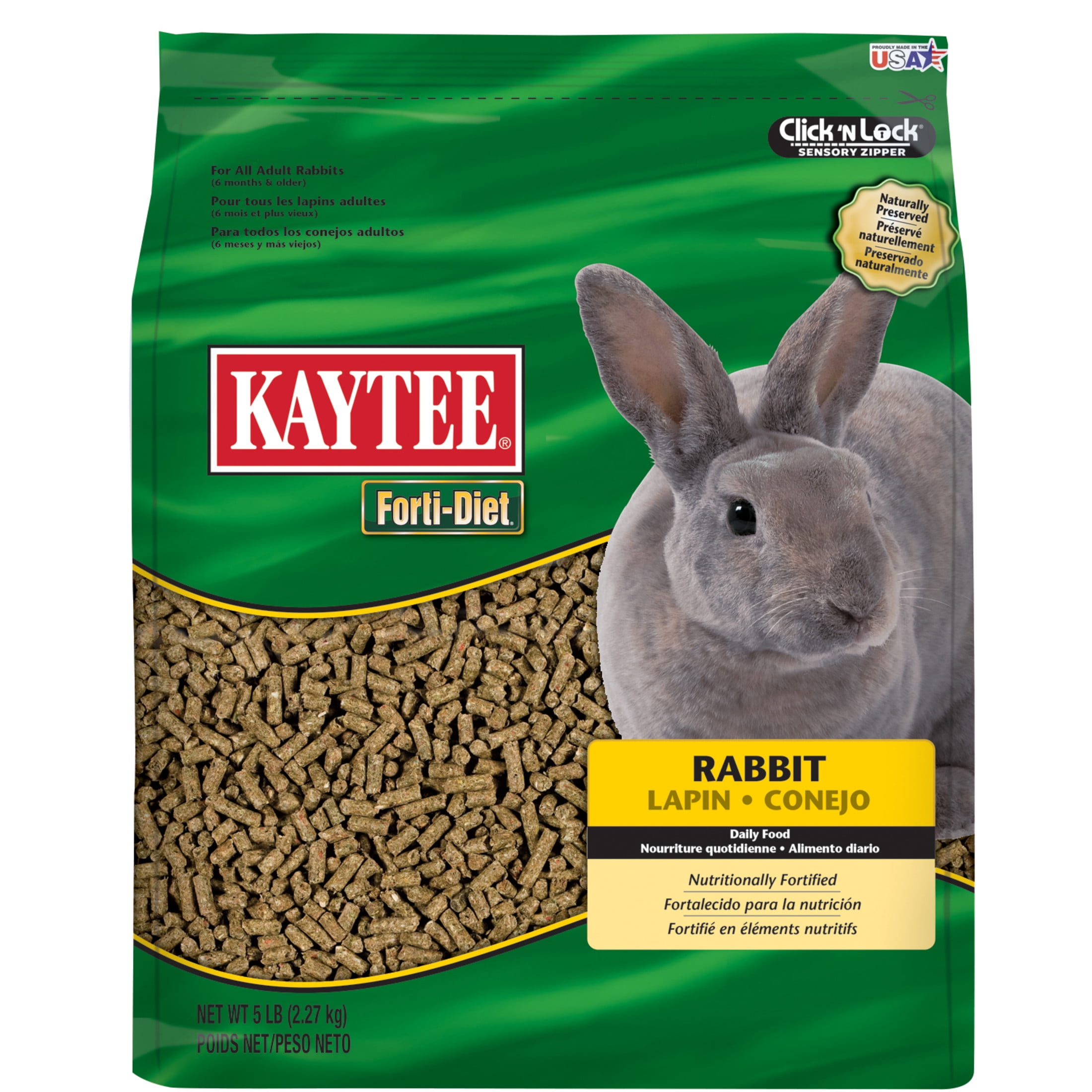 Kaytee Forti Diet Rabbit Food 5 Pounds