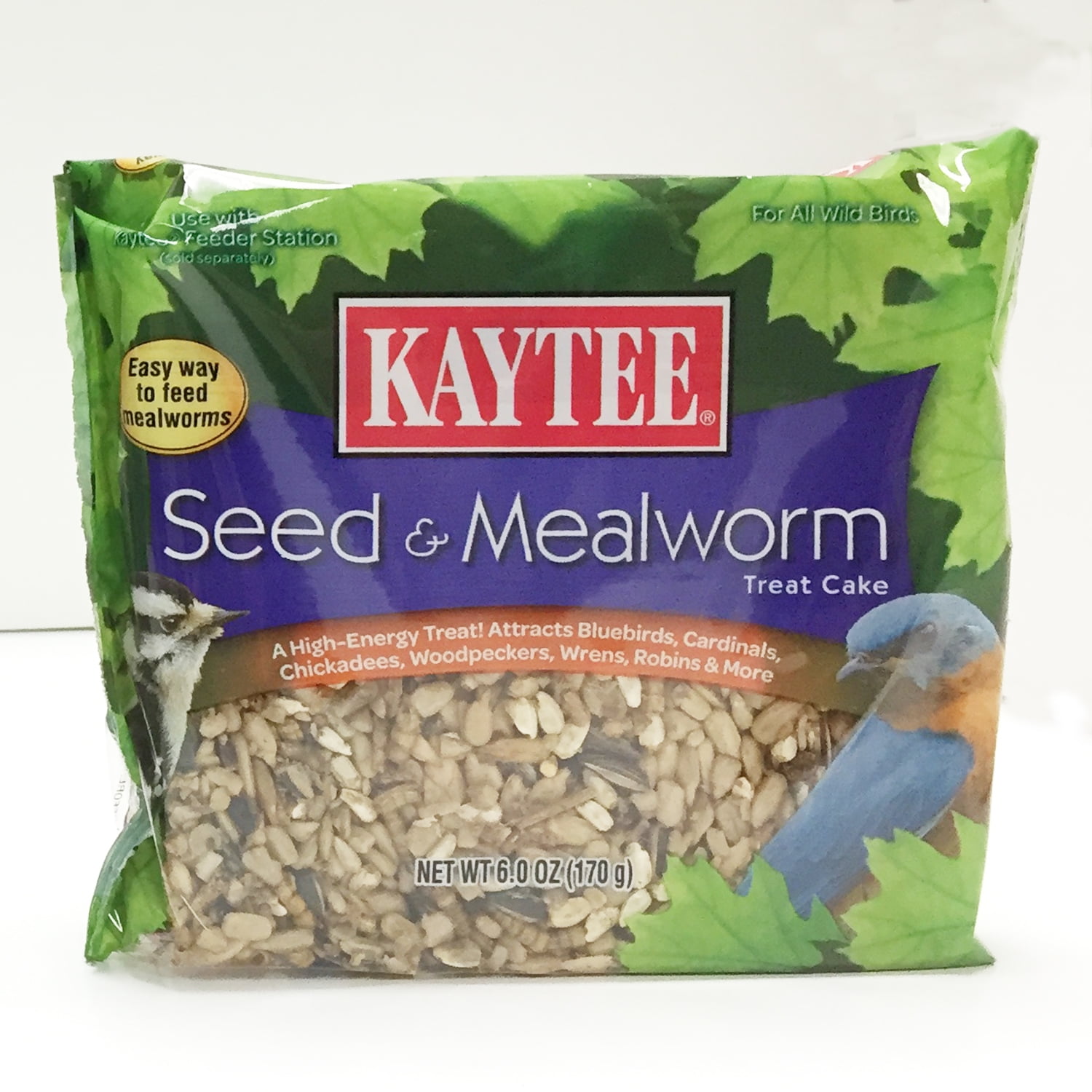 Kaytee Mealworm Mini Cake, 6 oz