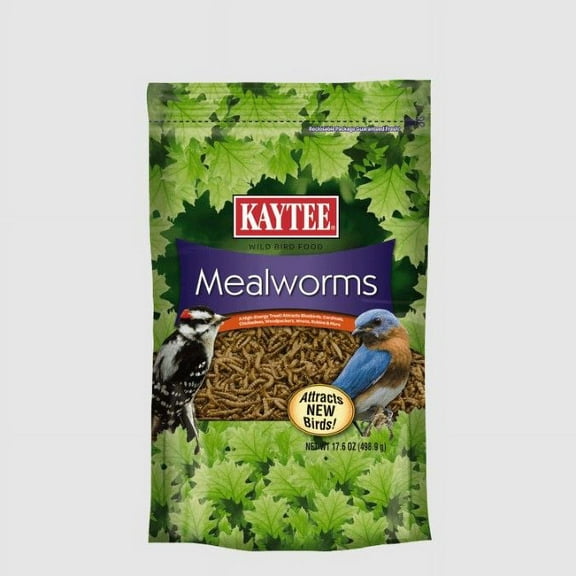 Kaytee Mealworms Bird Food [Bird, Wildbird Foods] 17.6 oz