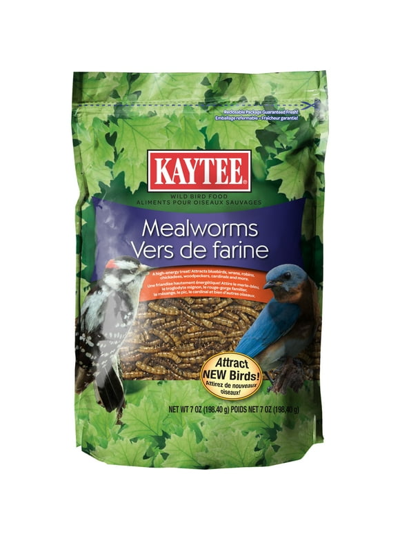 Mealworms in Bird Feed