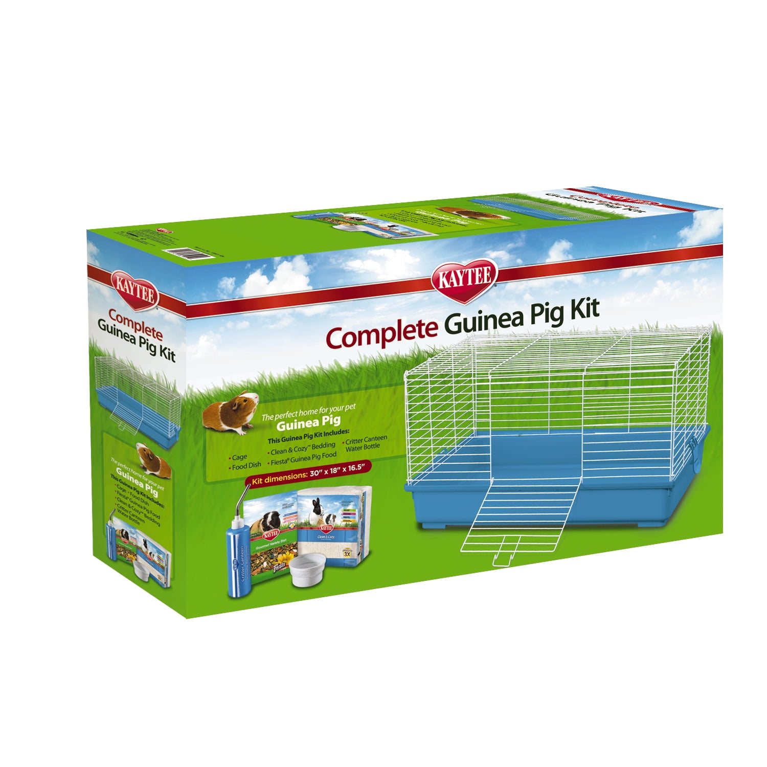 Kaytee My First Home And Fiesta Guinea Pig Complete Kit