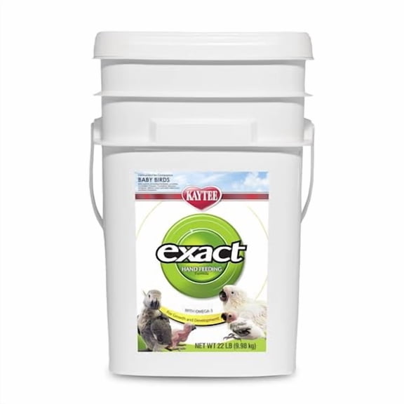 Kaytee Exact Hand Feeding For Baby Birds, 22 Pound Bucket