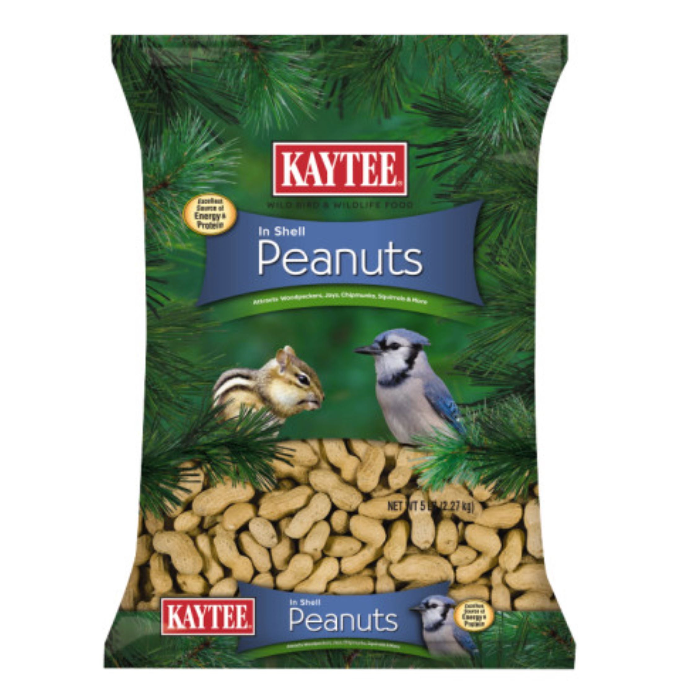 Kaytee 5 lb. In Shell Peanuts for Wildlife and Wild Birds, Squirrel