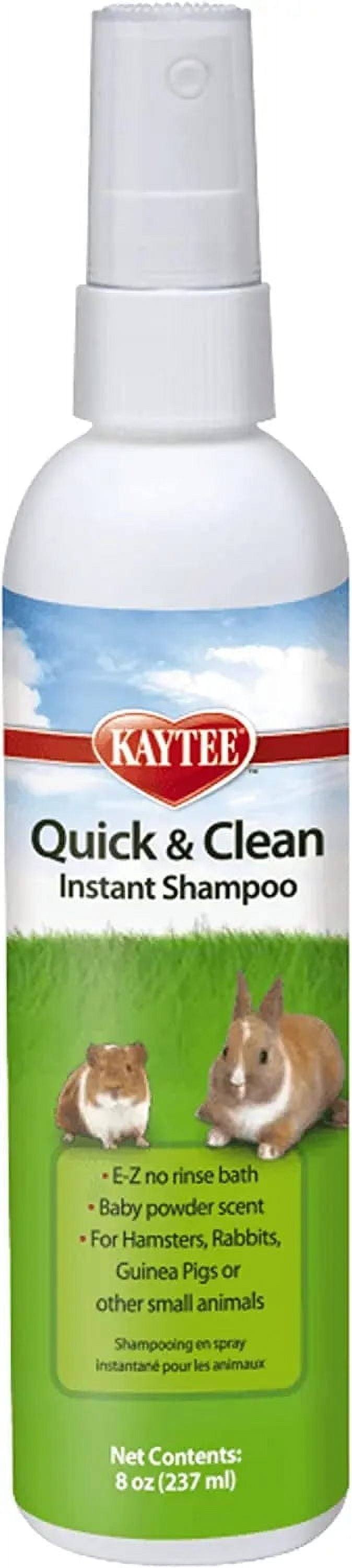 Kaytee Quick And Clean Critter Dry Shampoo 8 Ounces