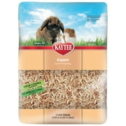 Kaytee Small Animal Hardwood Aspen Bedding For Guinea Pigs, Rabbits, Hamsters, 54.2L