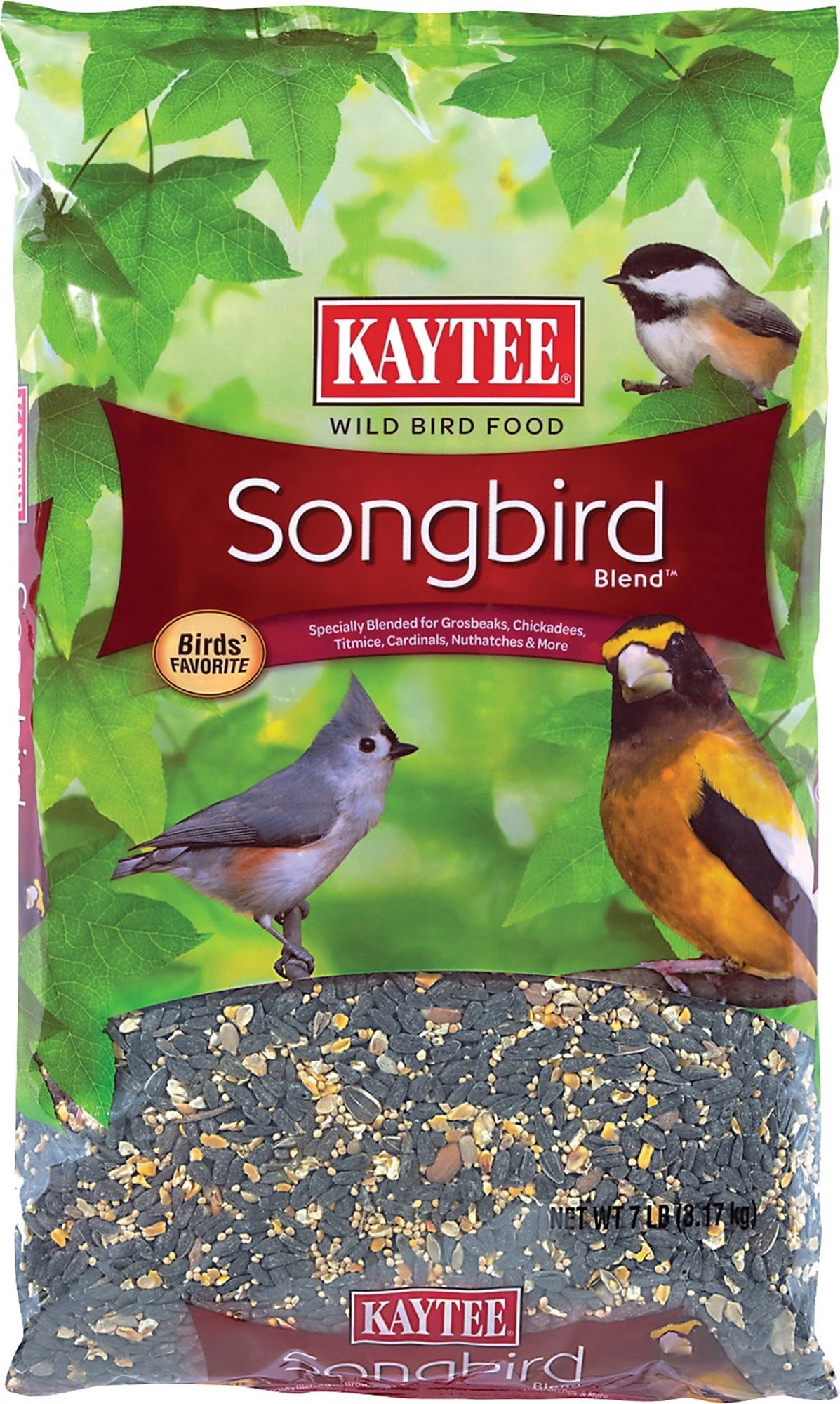 Kaytee Songbird Blend Songbird Black Oil Sunflower Seed Wild Bird Food
