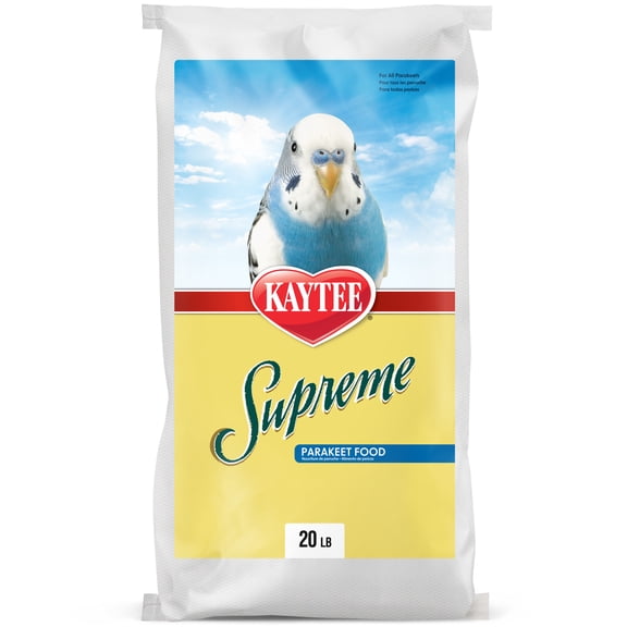 Kaytee Supreme Parakeet Food, 20 Pounds