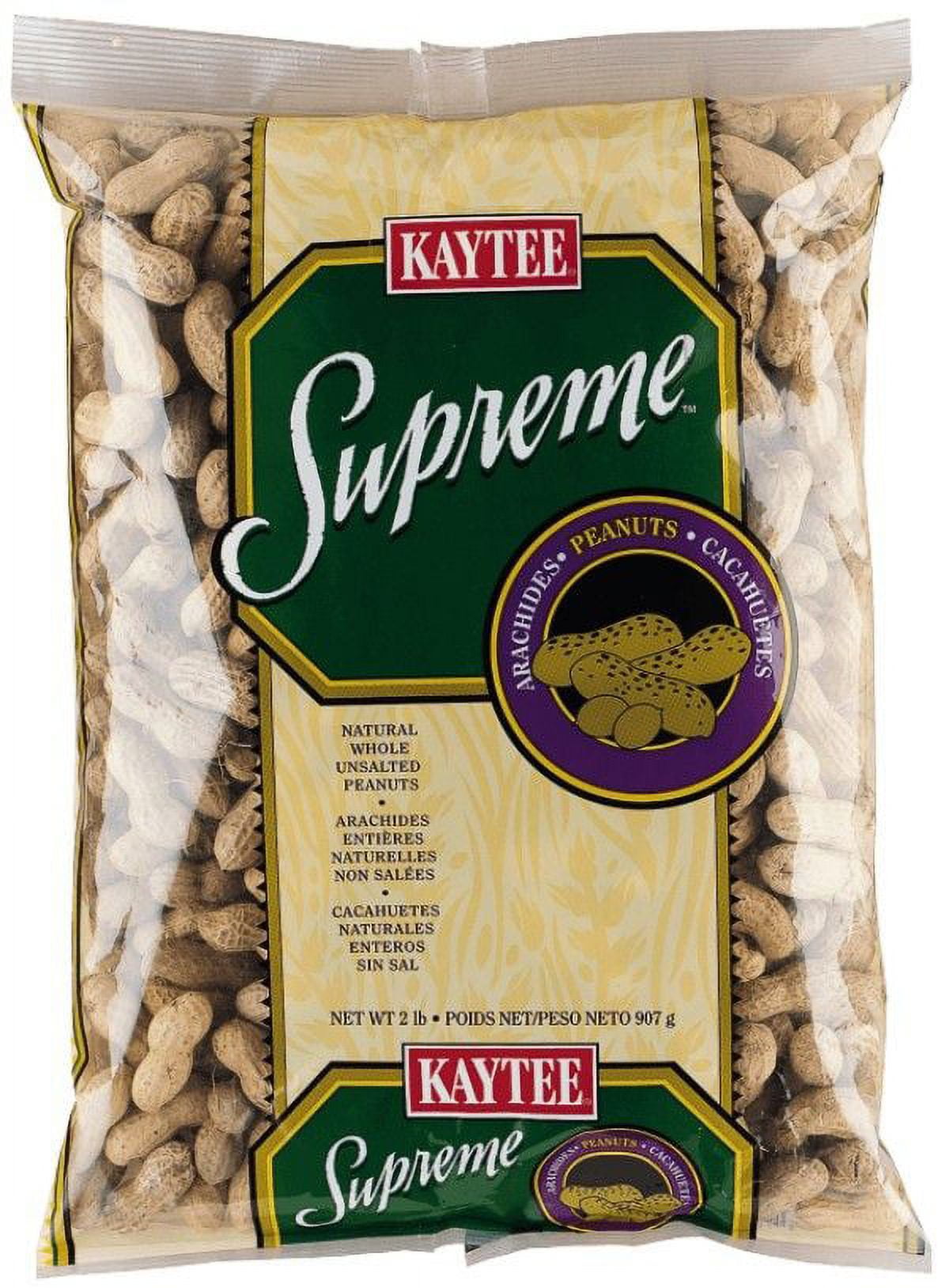 Kaytee Supreme Peanuts for Small Pets & Birds [Bird, Food] 2 lbs