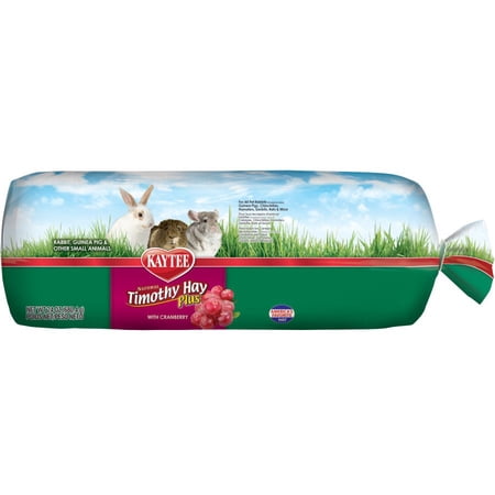 Kaytee Timothy Hay Plus Cranberry Pet Treat, 24-Ounce
