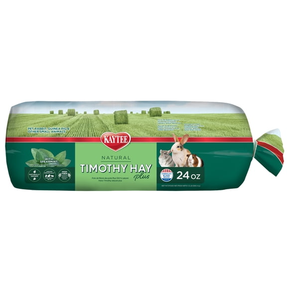 Kaytee Timothy Hay Plus Mint 24 Ounces