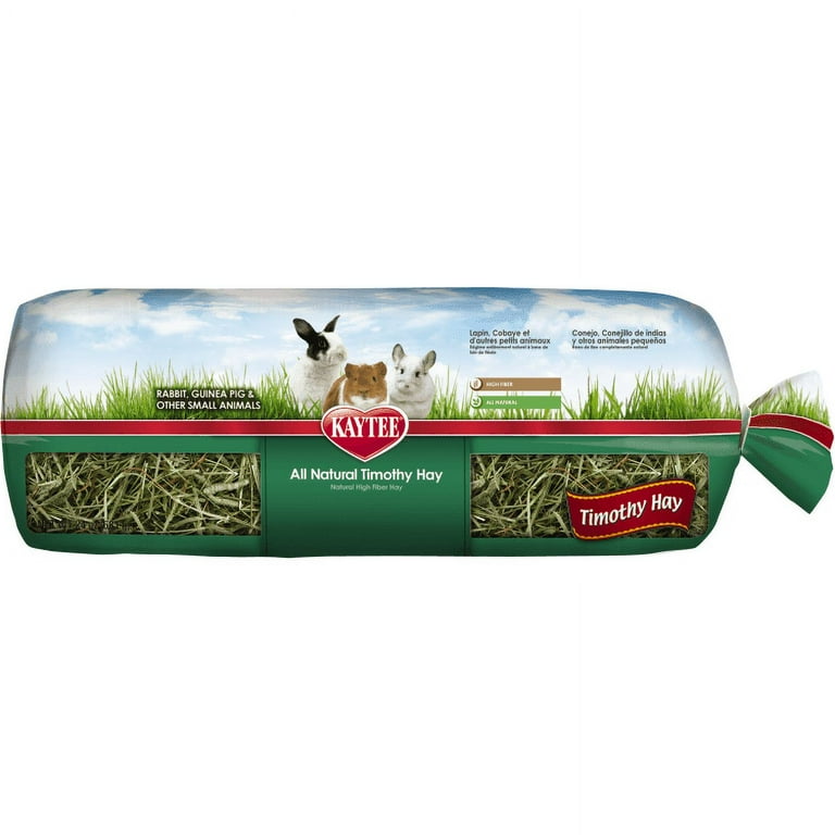 Kaytee Timothy Hay High Fiber Guinea Pig Rabbit Food for Small Animals 24 Oz Walmart