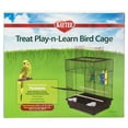 thumbnail image 1 of Kaytee Treat Play-n-Learn Parakeet Cage 1 Pack - 13.5\"L x 11\"W x 18\"H (22\" with Playtop Open), 1 of 3