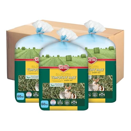 Kaytee Wafer Cut All Natural Timothy Hay for Small Animals, 11.25 Pound