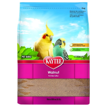 Kaytee Walnut Bedding And Litter Pad For Pets 7-Pound (Pack of 1)