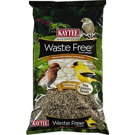 Kaytee Waste Free Finch Dry Bird Seed Blend, 8-Pound