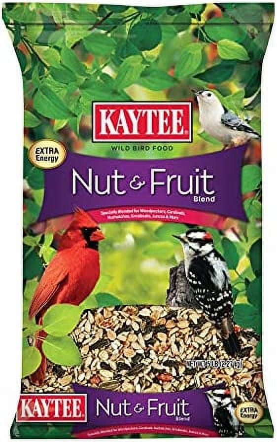 Kaytee Wild Bird Food Nut & Fruit Seed Blend For Cardinals, Chickadees