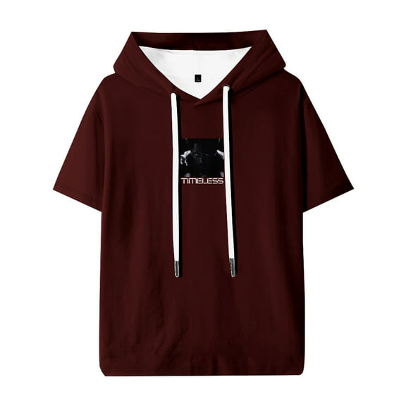 Kaytranada Timeless Hooded Short Sleeve Casual Tops Fashion Hoodies Unisex Shirt