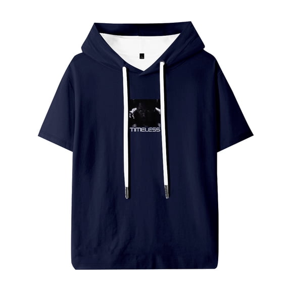 Kaytranada Timeless Hooded Short Sleeve Casual Tops Fashion Hoodies Unisex Shirt