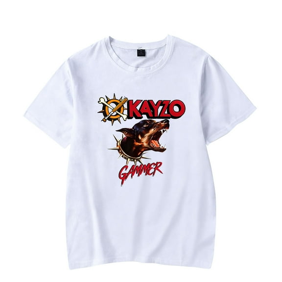 Kayzo Merch T-Shirt Summer Women/Men Unisex Short Sleeve Tshirt Hiphop Fashion Streetwear Style1