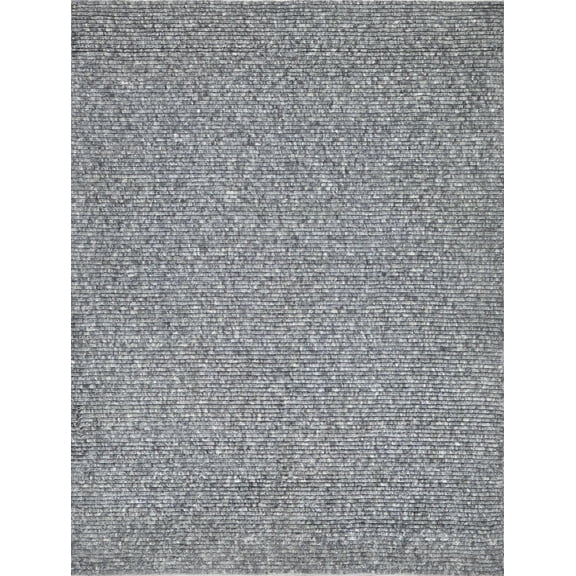 Kaza Handloomed New Zealand Wool Charcoal/Gray 14'x18' Area Rug
