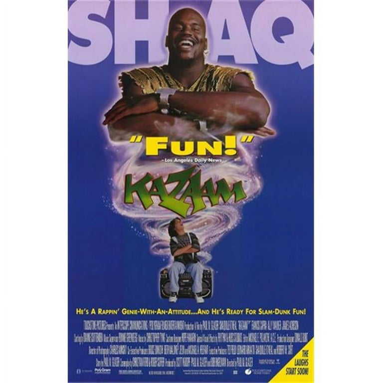 Kazaam Movie Poster - 11 x 17 in. - Walmart.com