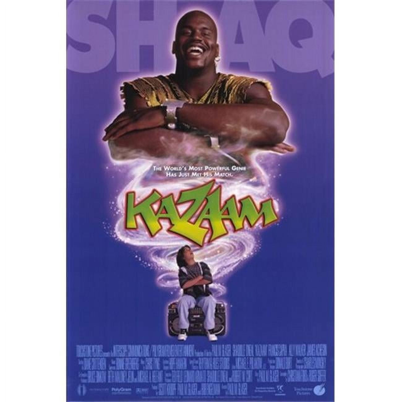 Kazaam Movie Poster - 11 x 17 in. - Walmart.com