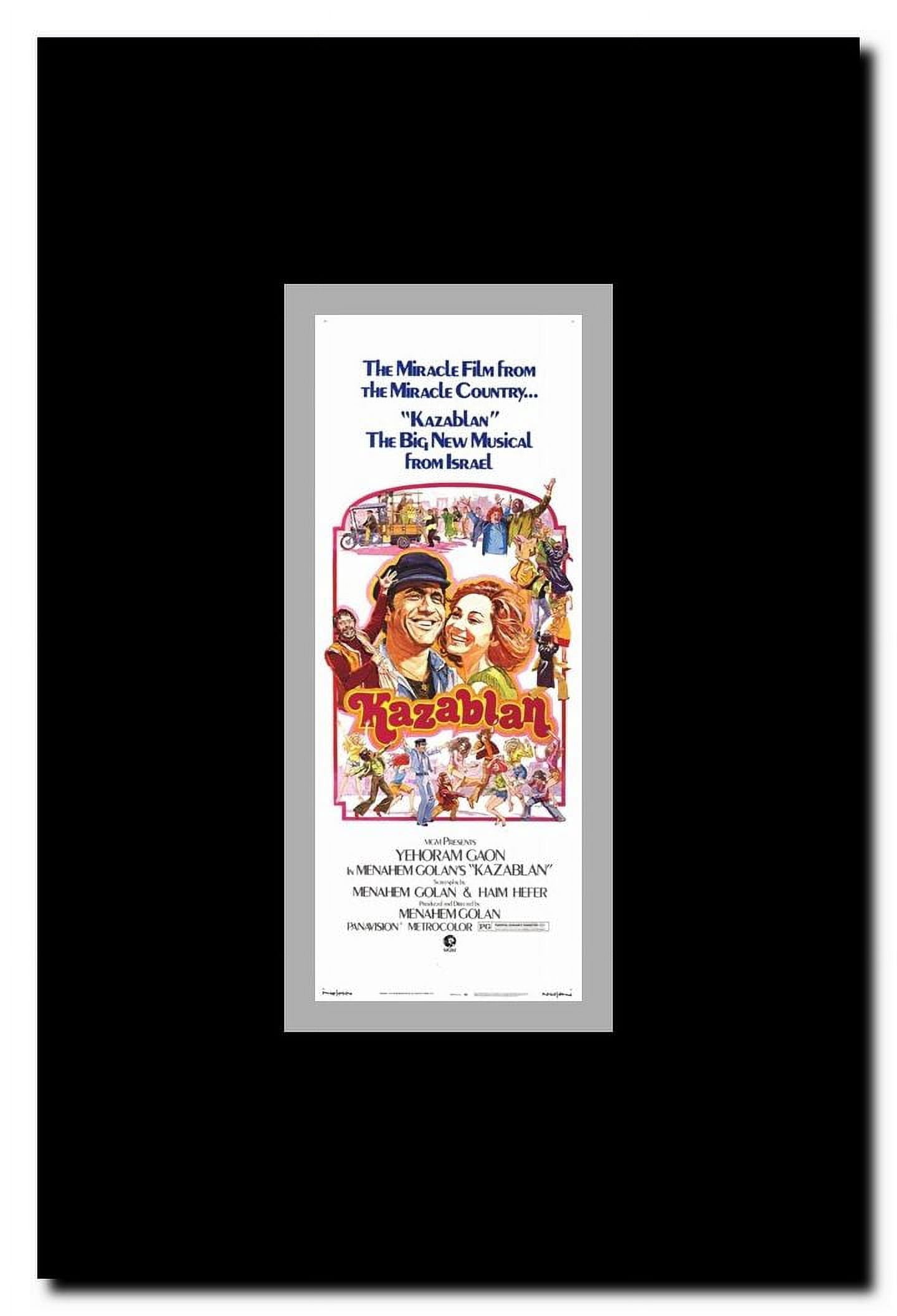 Kazablan Framed Movie Poster