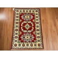 thumbnail image 1 of Kazak Red 3X4 Handmade Wool Rug # 12587, 1 of 6