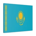 thumbnail image 1 of Kazakhstan Country Flag Canvas Vibrant Wall Art Unframed Home Decor, 1 of 13