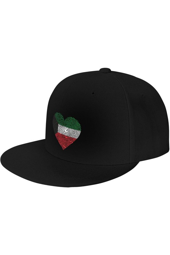 Kazakhstan Flat Billed Structured Baseball Cap Golf Dad Hats for Men & Women Strap Closure Adjustable Hat for Casual Wear