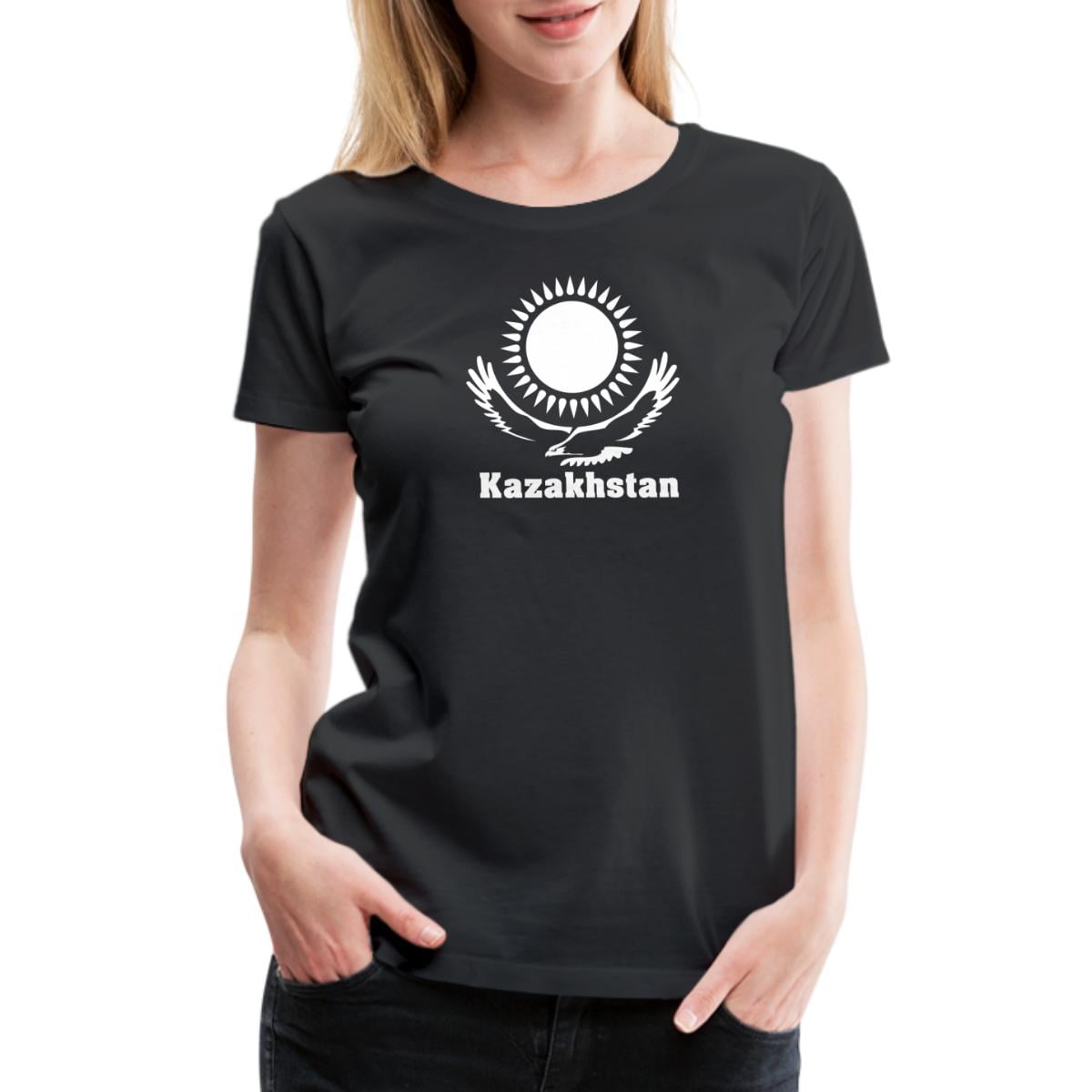 Kazakhstan Republic Gift Kazakh Kazakhs Women's Premium T-Shirt ...