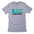 thumbnail image 1 of Kazakhstan Taekwondo - Olympic Games - Rio - Flag Men's Grey T-Shirt, 1 of 2