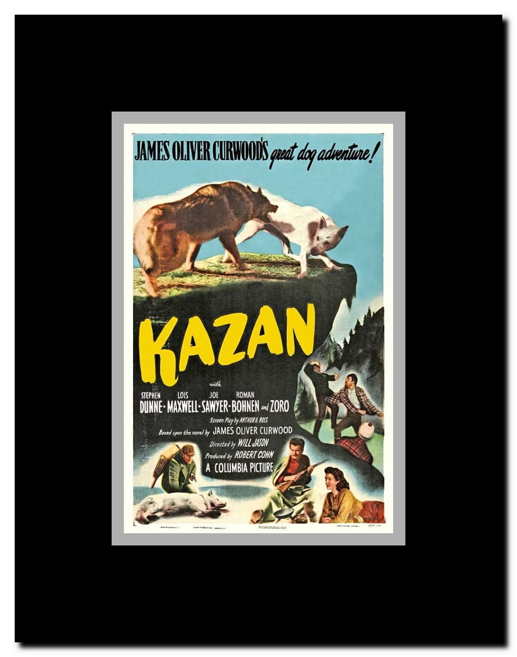 Kazan Framed Movie Poster