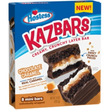 Kazbars Chocolate Caramel, 8 bars