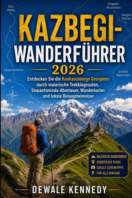 Kazbegi-WanderfÃ¼hrer 2026: Entdecken Sie die Kaukasusberge Georgiens durch malerische Trekkingrouten, Stepantsminda-Aben, (Paperback)