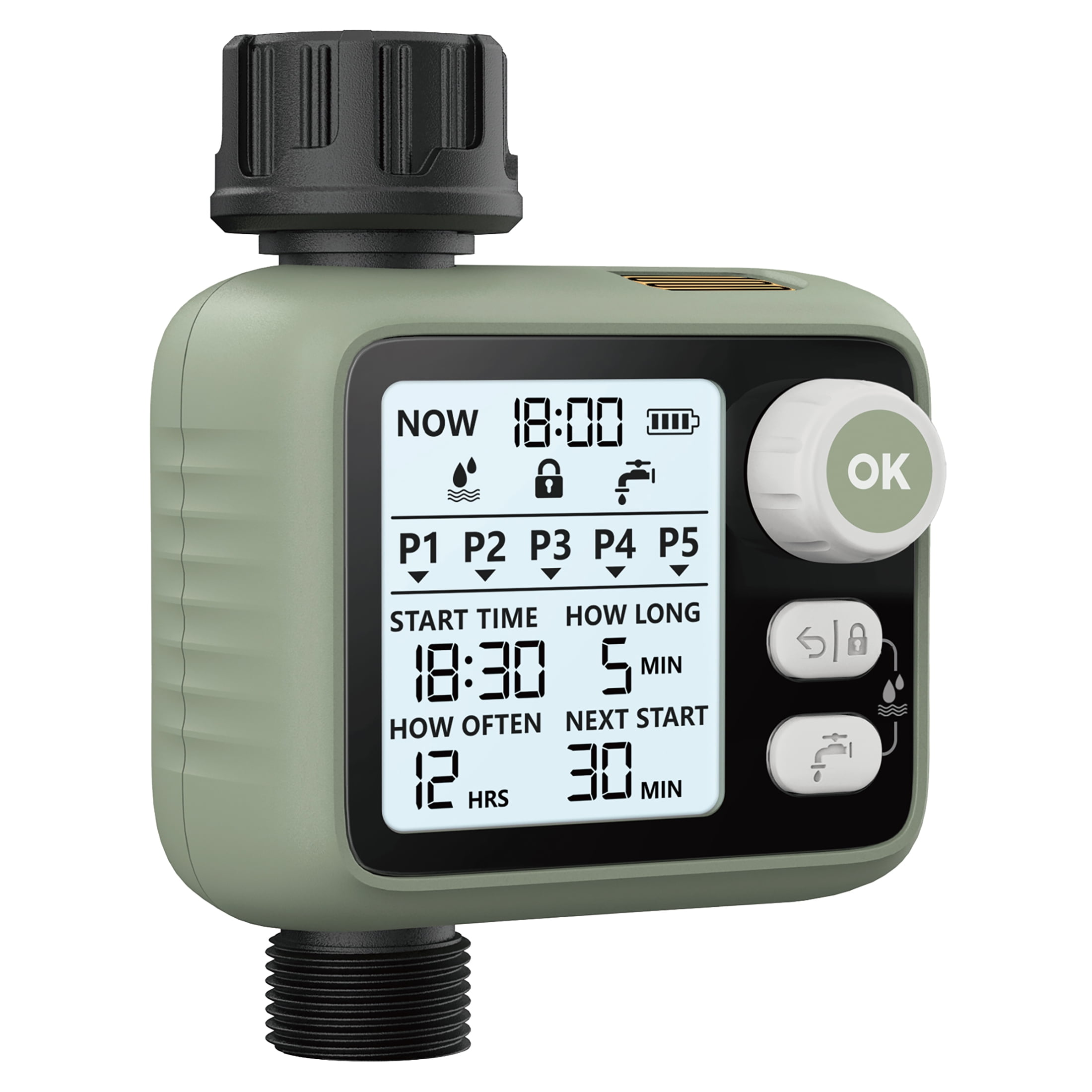 Kazeila Water Timer Irrigation System Hose Timer Water Sprinkler Timer