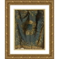 thumbnail image 1 of Kazimierz Alchimowicz 11x14 Gold Ornate Wood Frame and Double Matted Museum Art Print Titled - Study of a Fabric from the 16th Century (1880), 1 of 4