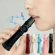 Kazoo for Adults Washable, Premium ABS Kazoos for Adults, Smooth Permanent Kazoo Membrane Professional Easy to Learn, Musical Instruments for Guitar, Ukulele, Violin, Piano (Black)