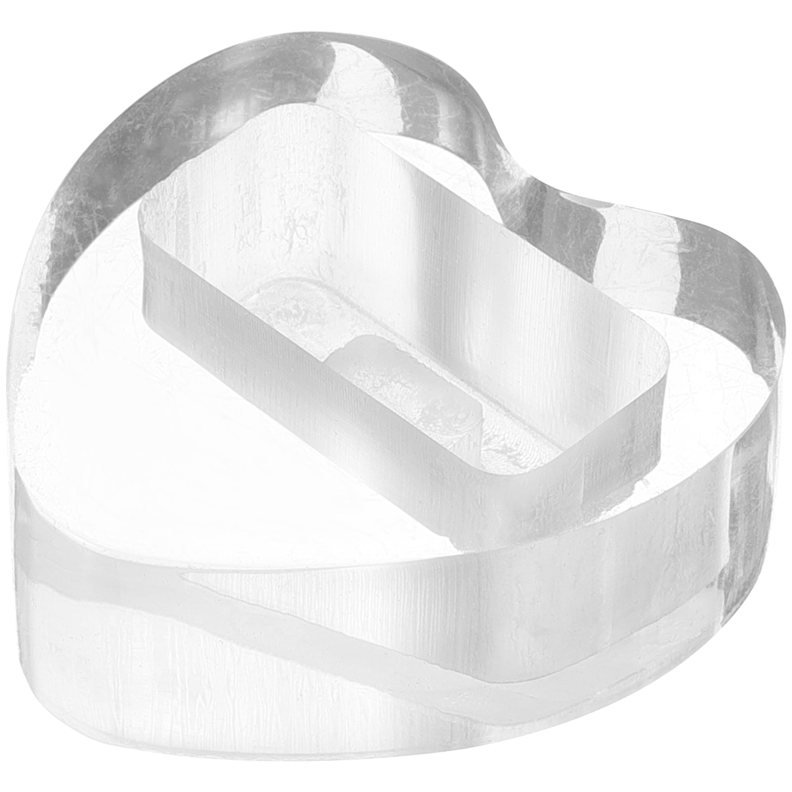 Kazoo Display Stand Acrylic Display Holder Heart Shape Kazoo Holder for