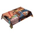 thumbnail image 1 of Kazoops-theme square tablecloth has an iconic print, fits most tables, and is easy to care for perfect gifts for fans friends and family60" x 87"（152*220cm）, 1 of 6