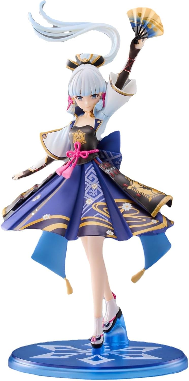 REOZIGN Figura Di Kamisato Ayaka Da Genshin Impact, Statuetta In PVC 20 Cm, Collezione Anime