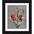 thumbnail image 1 of Kazumasa, Ogawa 26x32 Black Ornate Wood Framed with Double Matting Museum Art Print Titled - Lily VIII, 1 of 4